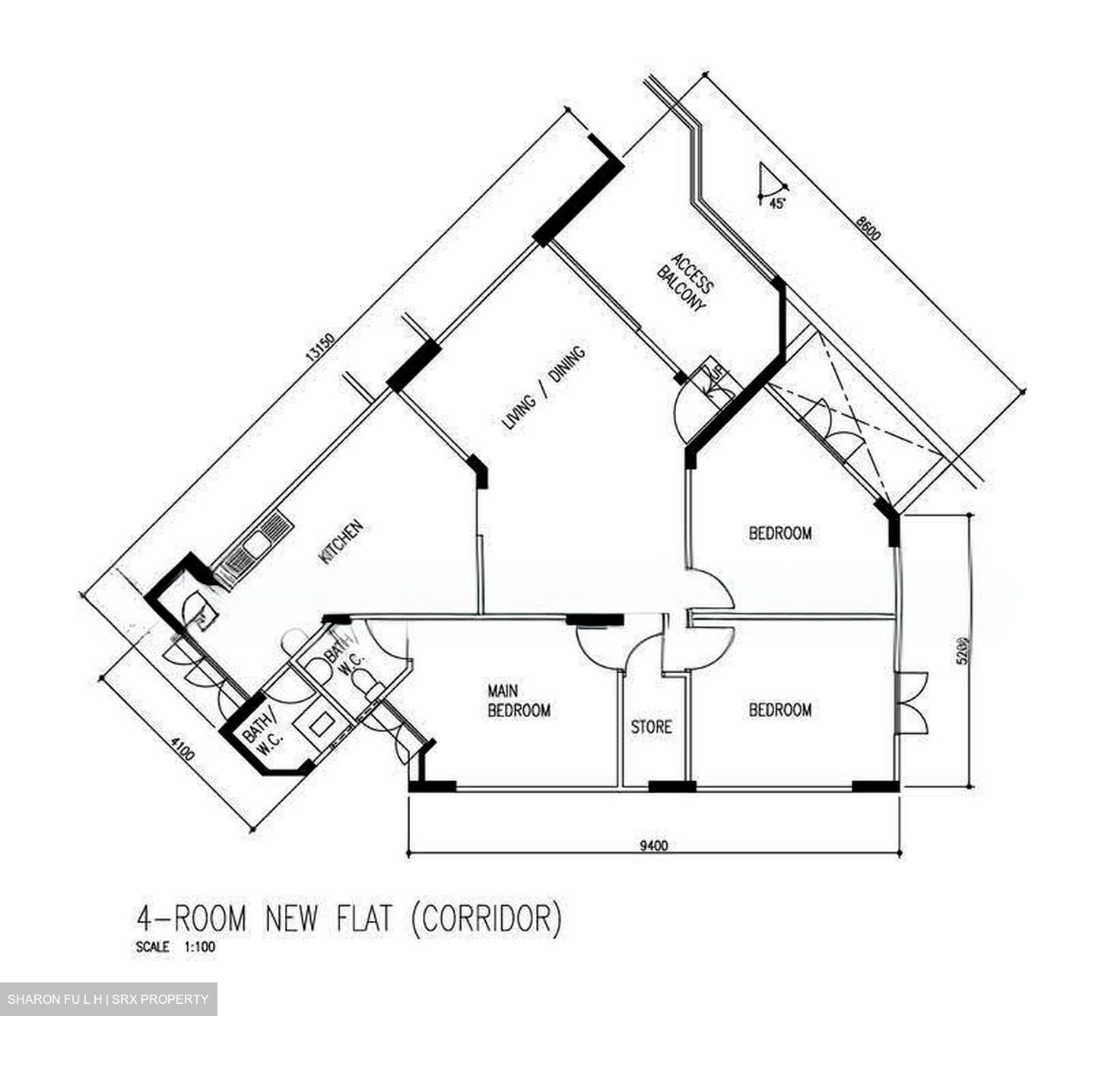 Blk 257 Jurong East Street 24 (Jurong East), HDB 4 Rooms #634813591
